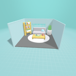 Pastel living room