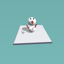 Snow man for noone