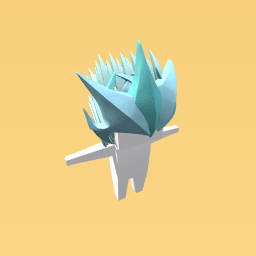 The ice king head