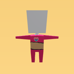 crop top girl with a cute pic on the back