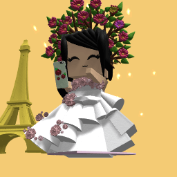 Flower Girl In Paris