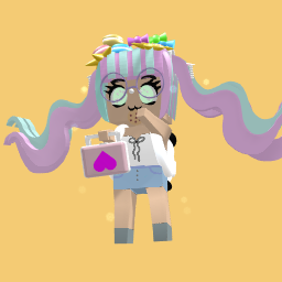 Cute new school girl