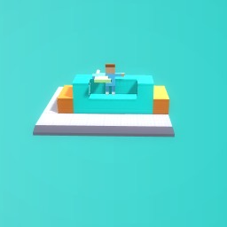 Spoilt Kid watching tv 