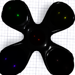 Rainbow figet spinner