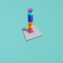 Double king tower robot pet