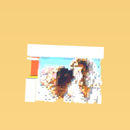 Steven poses with an E.T. Puppet