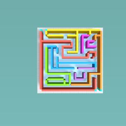 Rainbow maze