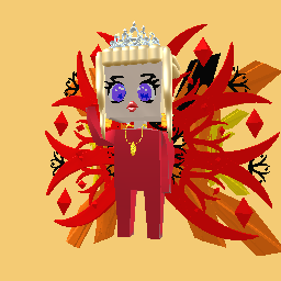 fire princess girl