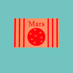 The future Mars flag