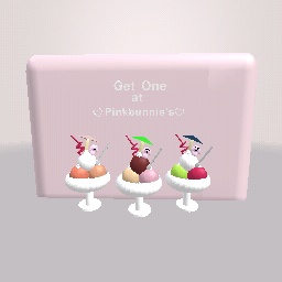 Pinkbunnie Icecream!