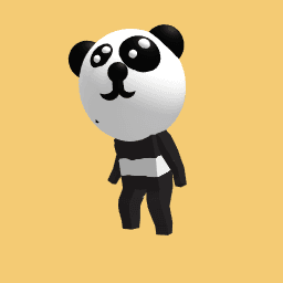 Panda man