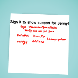 SUPPORT JENNY