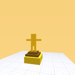 Golden statue