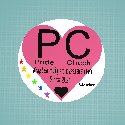 Bage for pride check