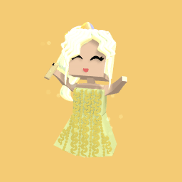 yellow girl for 1 coin