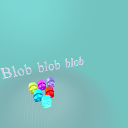 Colorful army blob