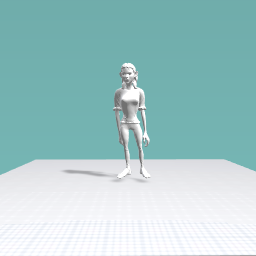 My modern fairy before putting wings on