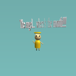 The angel that lost it mouth...