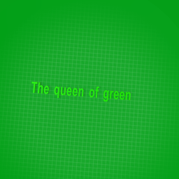 The queen of green! (Ask questions - environment only - to become superheroes!)