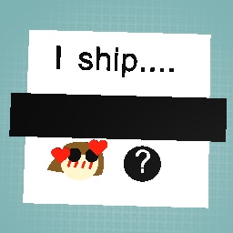 I ship......