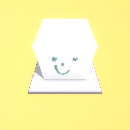 Smiling cube