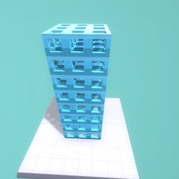 Tower of blocks
