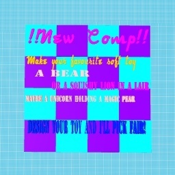 New comp! Make a soft toy