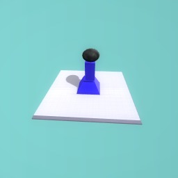 blue dress with black wig