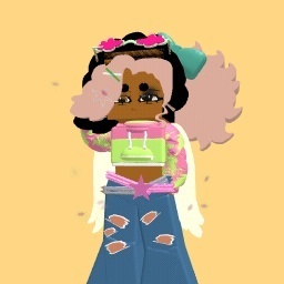 she look so cute and hi i'm back