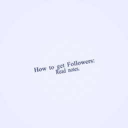How to get followers