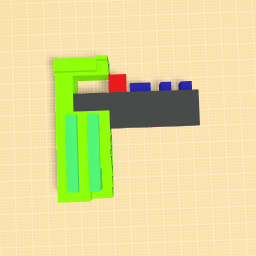 Green hand clicking remote controler.