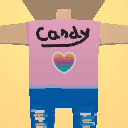 candy fan shirt ( girls )