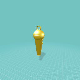 Gold microphone