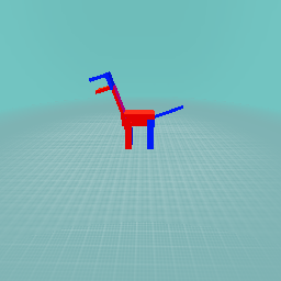 Red and Blue dino