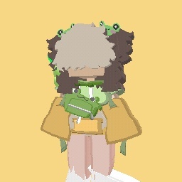 frog avatar(not for sale but the things are free) my new oc