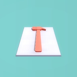 a hammer