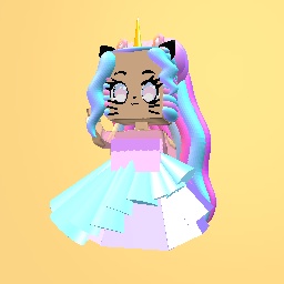 Cat and unicorn outfit