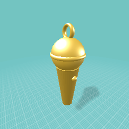 Gold microphone