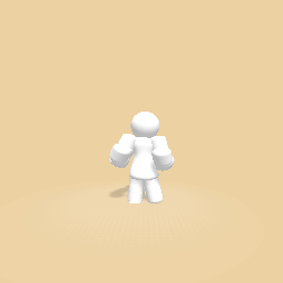 3D model happy pose (30 likes free)