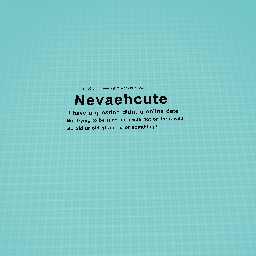 Nevaehcute