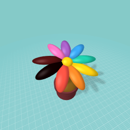 rainbow flower