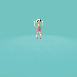 quick speedrun of making ballerina without hair or mouth