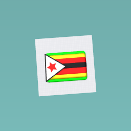Zembabwe's flag