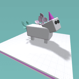 Party streamer unicorn