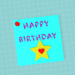 Happy birthday