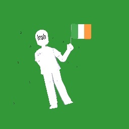 *waving a ireland flag*