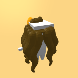 Cute chocolate brown with a little yellow