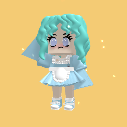 Katelyen in maid outfit super cute xD 