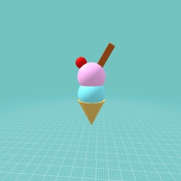 Cotton candy ice cream