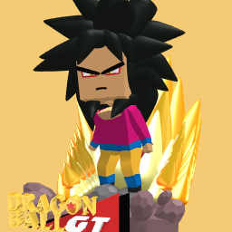 Goku super saiyen 4  2.0